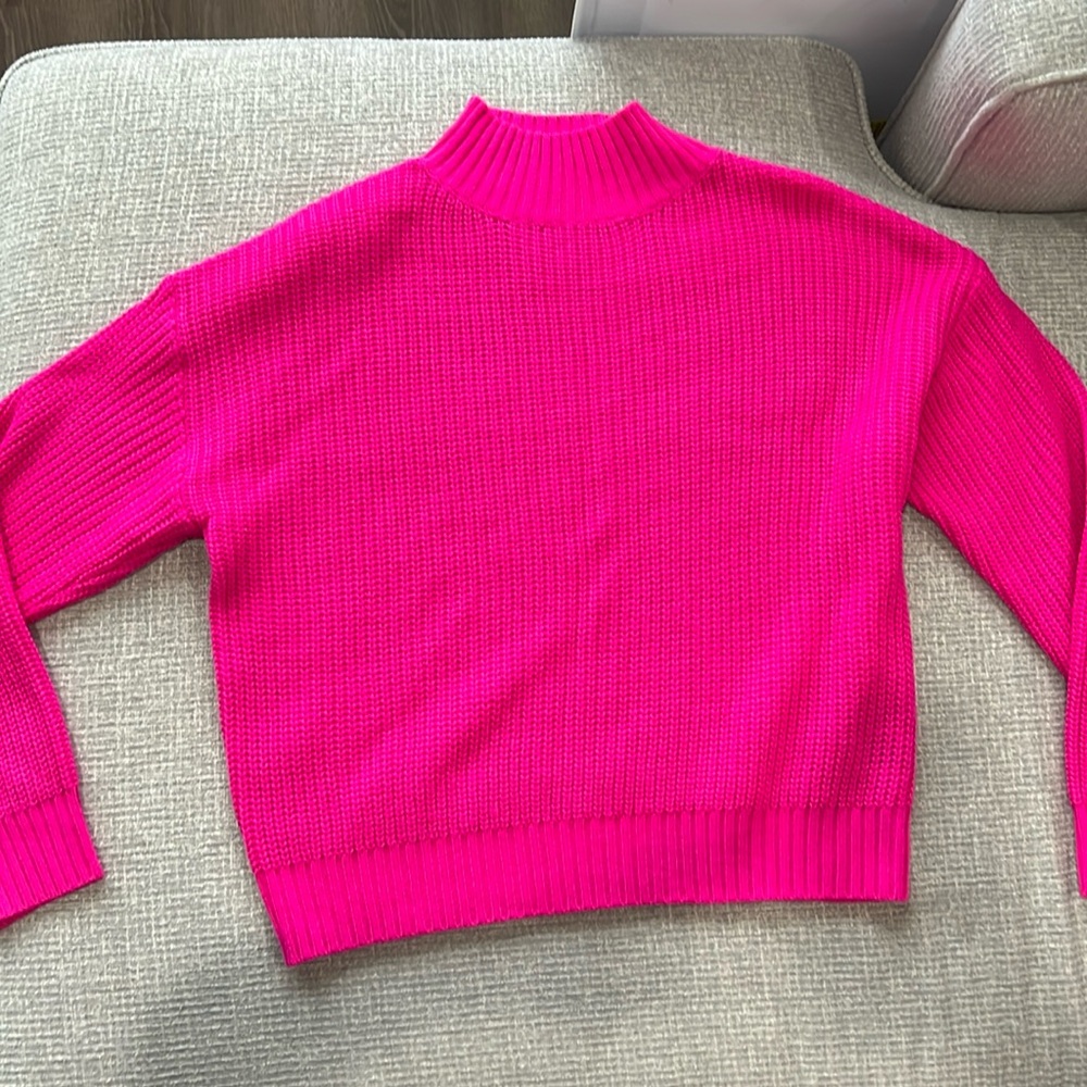 Hot pink sweater